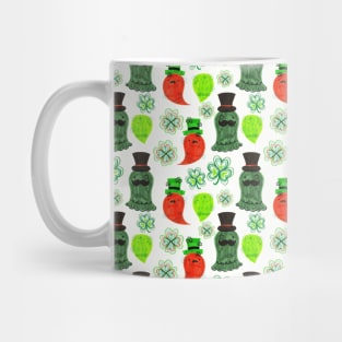 Lucky Ghost Pattern Mug